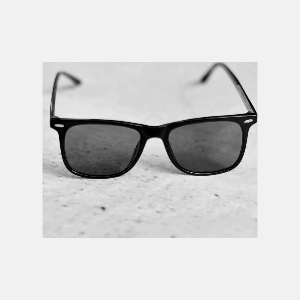 Harbor Wayfarer-Style Sunglasses